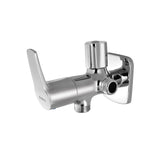 2-WAY ANGULAR STOP COCK W/FLANGE - ESSCO FAUCET -  ( CHROME - STELLA - 0x15 mm - 0inchX0.6inch )
