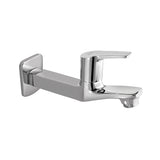 LONG BODY BIB COCK WITH WALL FLANGE - ESSCO FAUCET -  ( CHROME - STELLA - 0x0 mm - 0inchx0inch )