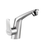 SWAN NECK TAP WITH LEFT HAND OPERATING KNOB - ESSCO FAUCET -  ( CHROME - STELLA - 0x15 mm - 0inchX0.5inch )