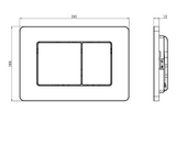 SS FLUSH PLATE - AQUANT -  ( GOLD -  - 0x0 mm - 0inchx0inch )