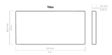 YOKO MARINE - SPAIN - (125x62 mm - 5inchX2.48inch )