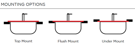 QUARTS 1.0 BOWL W/O DRAIN BOARD (DEPTH 8INCH) - CARYSIL -  ( GRANITE SNOVA - SALSA - 533x457 mm - 21inchX18inch )