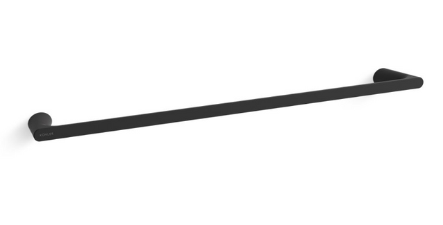 25348in ACCENT-TOWEL BAR - KOHLER PREMIUM - ( MATT BLACK - PREMIUM - 0x0 mm ...