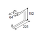 TOWEL RING - KOHLER LUXURY -  ( ROSE GOLD - LUXURY - 0x0 mm - 0inchX0inch )