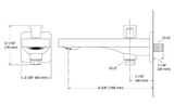 PARALLEL-BATH SPOUT W/DIVERTER - KOHLER PREMIUM - ( FRENCH GOLD - PREMIUM - 0x15 mm - 0inchX0.5inch )