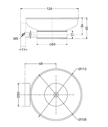 SOAP DISH - HINDWARE FAUCETS -  ( BLACK - ACCESSORIES-HUES - 0x0 mm - 0inchx0inch )