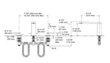 COMPOSED 2H DECK MOUNT BATH FCT-LEVER - KOHLER LUXURY - ( FRENCH GOLD - LUXURY - 0x0 mm - 0inchX0inch )