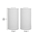 RIO MAINLINE FILTER 1 BATH + KITCHEN, 10 INCH , 2 STAGE , FOR HIGH SEDIMENT + HARDNESS (J10-STAGE 2) - SUNDRY - ( - WATERSCIENCE - 0x0 mm - 0inchX0inch )