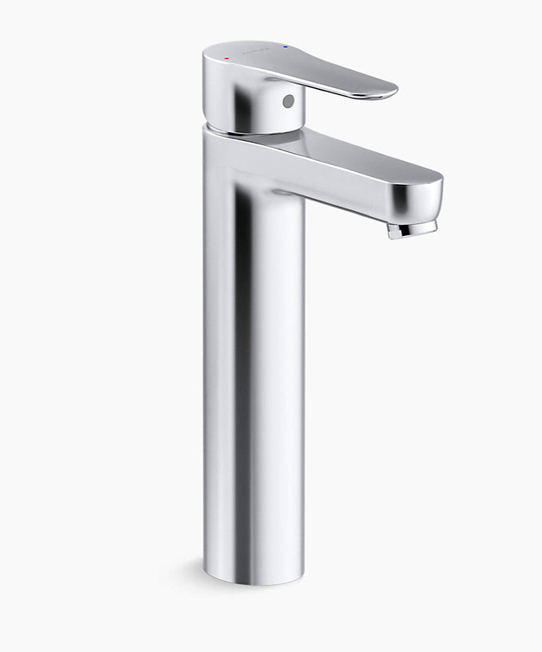 (O2S)JULY COMFORT HEIGHT TALL LAV WITH DRAIN - KOHLER POPULAR -  ( POLISHED CHROME - POPULAR - 0x0 mm - 0inchx0inch )