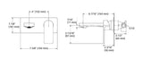 PARALLEL WM SC LAV FAUCET COMBO - KOHLER PREMIUM -  ( ROSE GOLD - PREMIUM - 0x15 mm - 0inchX0.6inch )