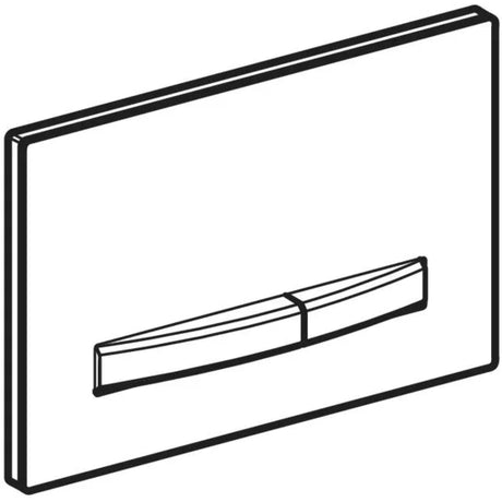 ACTUATOR PLATE SIGMA 50 SQUARE - GEBERIT -  ( RED GOLD BLACK - SIGMA - 600x400 mm - 24inchX16inch )