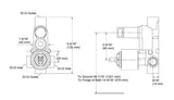 (PRUN)TRIM ONLY - KOHLER POPULAR -  ( BRUSHED NICKEL - POPULAR - 0x15 mm - 0inchX0.6inch )