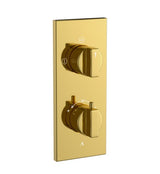THERMATIK-R CONCEALED THERMOSTAT BATH & SHOWER MIXER - ARTIZE FAUCET -  ( GOLD BRIGHT PVD - THERMATIK-R - 0x15 mm - 0inchX0.5inch )