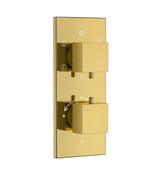 CONC.THERMO SET 2IN 5OUT+1FREE W/SHUTOFF - ARTIZE FAUCET -  ( GOLD BRIGHT PVD - THERMATIK-S - 0x20 mm - 0inchX0.8inch )