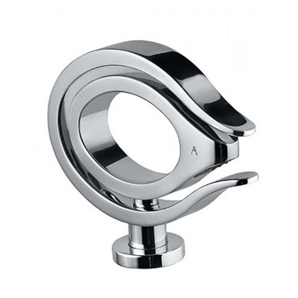 S.L BASIN MIXER W/O POPUP W/PIPES 450MM - ARTIZE FAUCET -  ( CHROME - TIARA - 0x15 mm - 0inchX0.5inch )