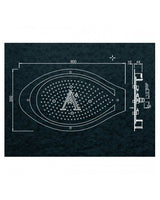 TIARA CEILING SHOWER 2 FUC W/O KIT - ARTIZE FAUCET -  ( CHROME - TIARA - 600x350 mm - 24inchX14inch )