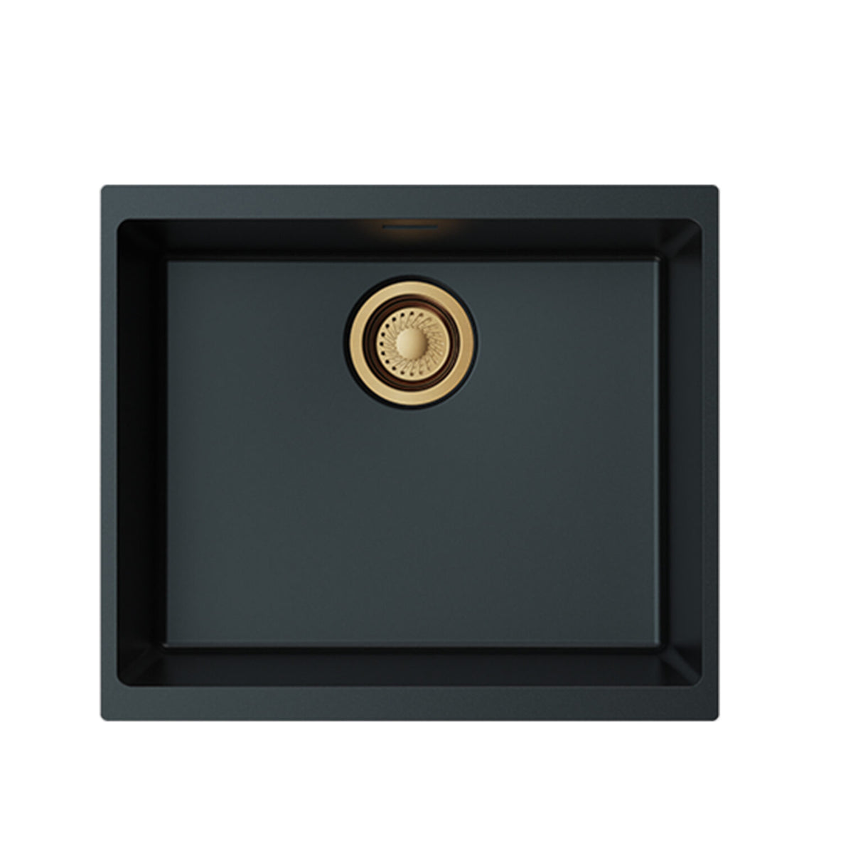 QUARTZ 1 BOWL W/O DRAIN BOARD WITH COUPLING - CARYSIL -  ( NERA - SMART SERIES - 538.48x467.36 mm - 21.2inchX18.4inch )