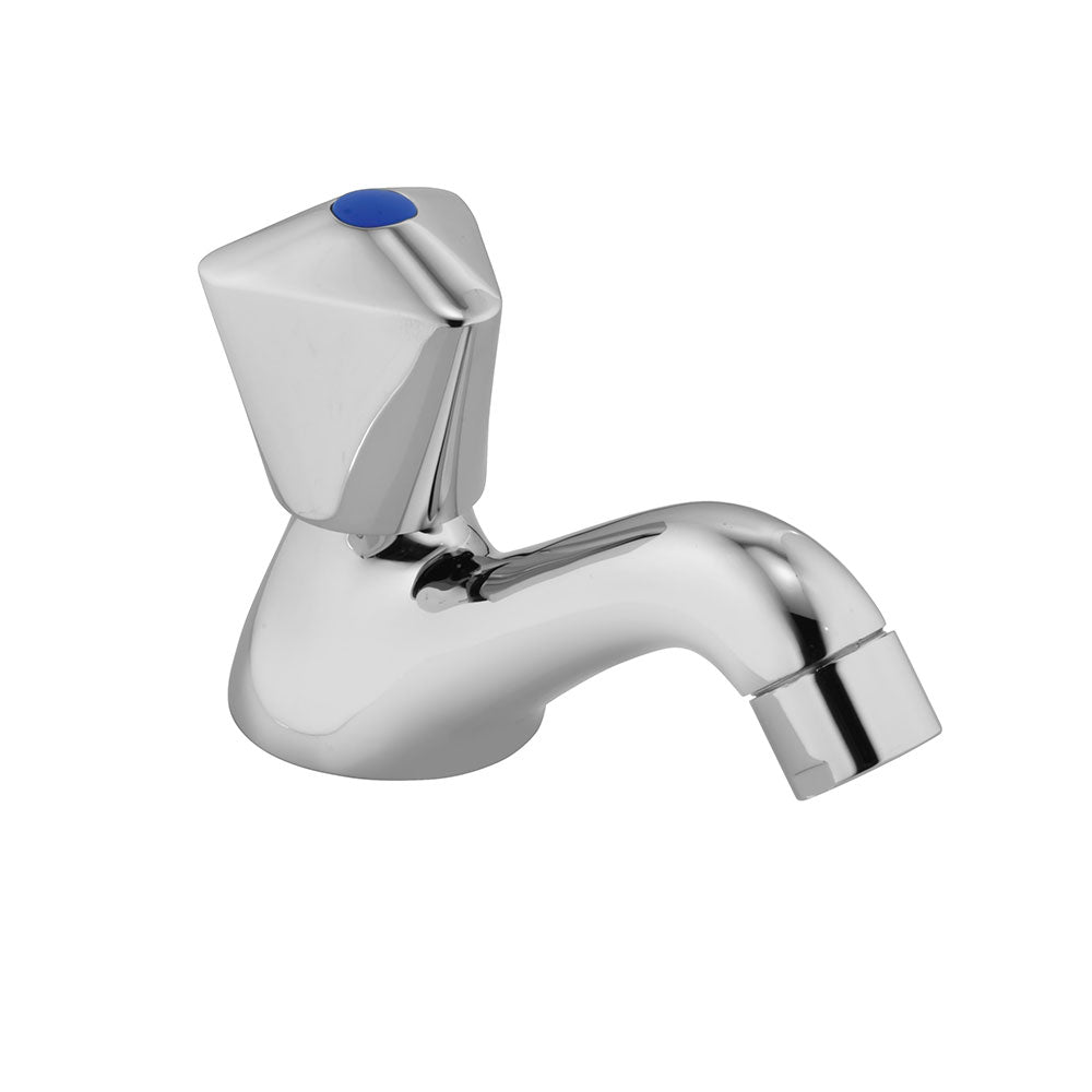 PILLAR COCK SUPER DLX - ESSCO FAUCET -  ( CHROME - TROPICAL - 0x15 mm - 0inchX0.5inch )