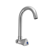 SINK COCK T/M W/SWINGING PIPE SPOUT - ESSCO FAUCET -  ( CHROME - TROPICAL - 0x15 mm - 0inchX0.5inch )