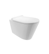 WALL HUNG WC W/SOFT CLOSING S/CVR & ACC.( BOLT DISTANCE 7INCH)- ARTIZE SWARE -  ( WHITE - TRAVINA - 0x0 mm - 0inchX0inch )