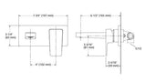 HONE-SL W/M BASIN MIXER W/O DRAIN PIPES - KOHLER PREMIUM -  ( POLISHED CHROME - PREMIUM - 0x15 mm - 0inchX0.6inch )
