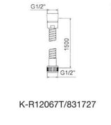 (PRUN)SPRAY HOSE ASSY - KOHLER PREMIUM -  ( POLISHED CHROME - PREMIUM - 0x0 mm - 0inchx0inch )