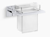 COMPLEMENTARY-SQ TUMBLER HOLDER - KOHLER POPULAR -  ( POLISHED CHROME - POPULAR - 0x0 mm - 0inchx0inch )