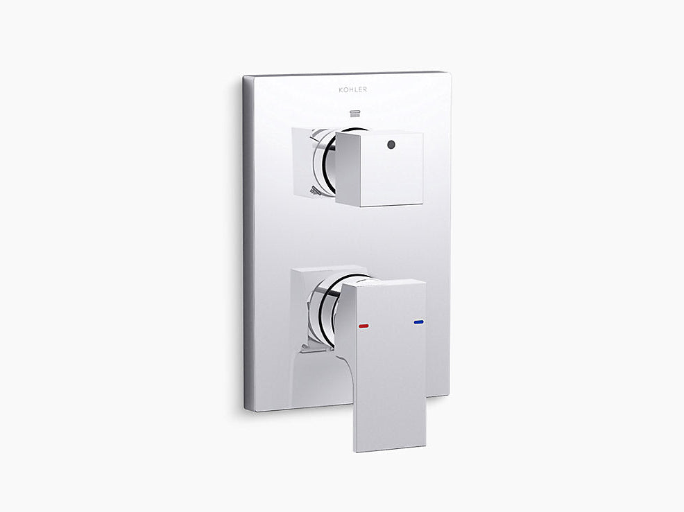 AQUA TURBO 360 COMPLEMENTARY SQUARE TRIM - KOHLER PREMIUM -  ( POLISHED CHROME - PREMIUM - 0x0 mm - 0inchX0inch )