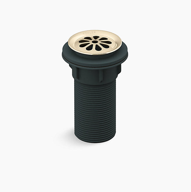 COMPLEMENTRY WASTE COUPLING LONG F/T - KOHLER POPULAR -  ( FRENCH GOLD - POPULAR - 0x32 mm - 1.25inchX0inch )