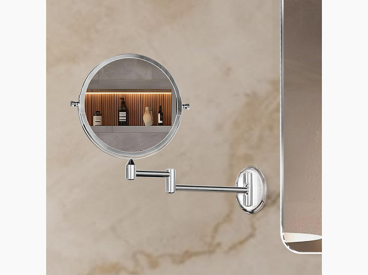 LISON 180MM DETAILING MIRROR - KOHLER POPULAR -  ( POLISHED CHROME - POPULAR - 180X180 mm - 7.2inchX7.2inch )