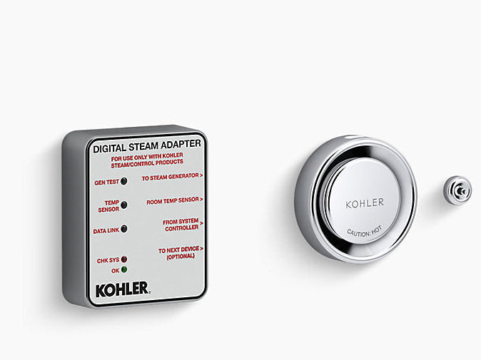 DTV+ STEAM ADAPTER KIT, SINGLE - KOHLER PREMIUM -  ( POLISHED CHROME - PREMIUM - 0x0 mm - 0inchx0inch )