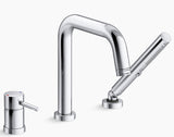 CUFF 3H BATH FILLER W DIV FOR HANDSHOWER - KOHLER PREMIUM -  ( POLISHED CHROME - PREMIUM - 0x0 mm - 0inchX0inch )