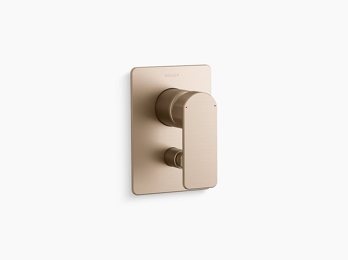 PARALLEL AT235 RBS TRIM - KOHLER PREMIUM -  ( BRUSHED BRONZE - PREMIUM - 0x15 mm - 0inchX0.5inch )