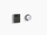 STEAM GENERATOR CONTROL KIT - KOHLER LUXURY - ( POLISHED CHROME - LUXURY - 0x15 mm - 0inchX0.5inch )