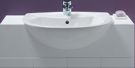 ODEON SEMI-RECESSED LAV 1 HOLE - KOHLER PREMIUM -  ( WHITE - PREMIUM - 0x0 mm - 0inchx0inch )