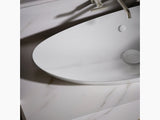 VEIL-COUNTER TOP W/BAIN W/O OVERFLOW - KOHLER LUXURY -  ( WHITE - LUXURY - 979x406 mm - 39inchX16inch )