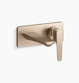 ALEO-WALL MOUNT LAVORTY FAC TRIM +VAL BV - KOHLER PREMIUM -  ( BRUSHED BRONZE - PREMIUM - 0x15 mm - 0inchX0.6inch )