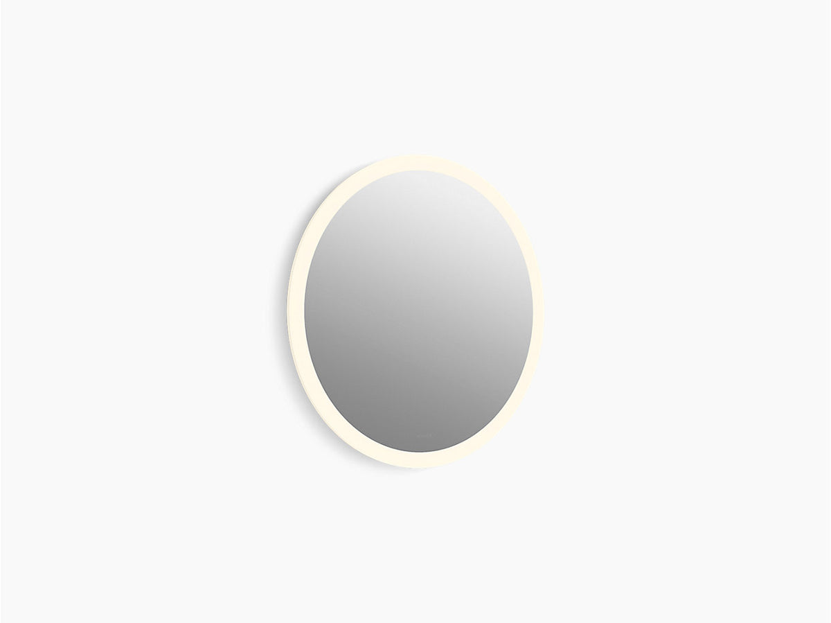 Kohler Round Lighted Mirror 31646IN-NA 24 Inch | LED Bathroom Mirror ...