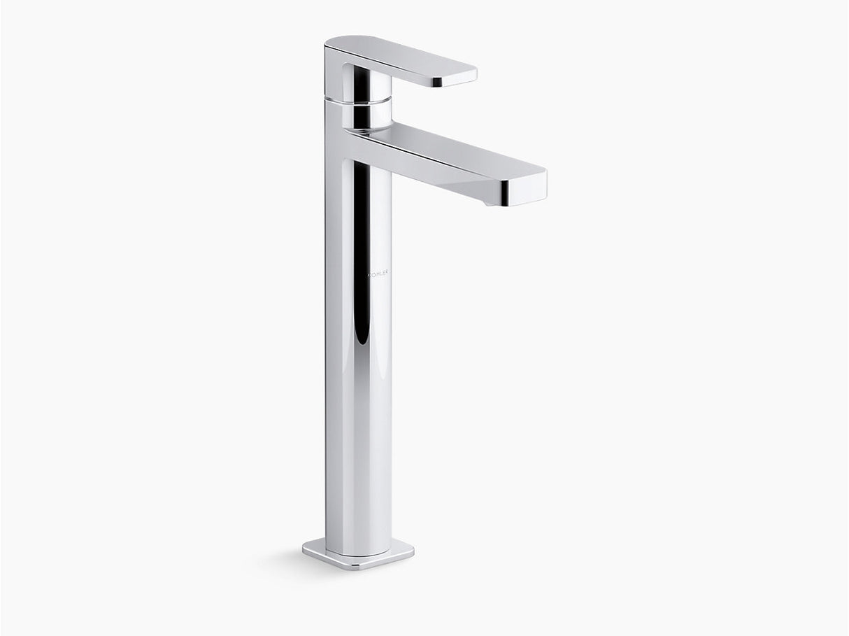 PARALLEL-TALL PILLAR TAP - KOHLER POPULAR -  ( POLISHED CHROME - POPULAR - 0x15 mm - 0inchX0.6inch )