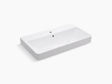 FOREFRONT-VANITY TABLE TOP BASIN W/HOLE - KOHLER LUXURY -  ( WHITE - LUXURY - 900x520 mm - 36inchX21inch )