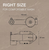 SC CONC.W/M BASIN MXR VALVE - KOHLER POPULAR -  ( POLISHED CHROME - POPULAR - 0x15 mm - 0inchX0.6inch )