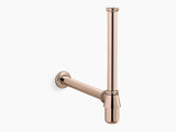 COMP.BOTTLE TRAP W/EXTEN PIPE - KOHLER POPULAR -  ( ROSE GOLD - POPULAR - 0x350 mm - 0inchX14inch )