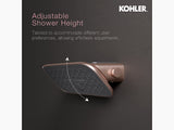 RADIANCE SHOULDER-HEIGHT TWO-FUNCTION SHOWERHEAD, 12.5 LPM - KOHLER PREMIUM -  ( ROSE GOLD - PREMIUM - 0x0 mm - 0inchx0inch )
