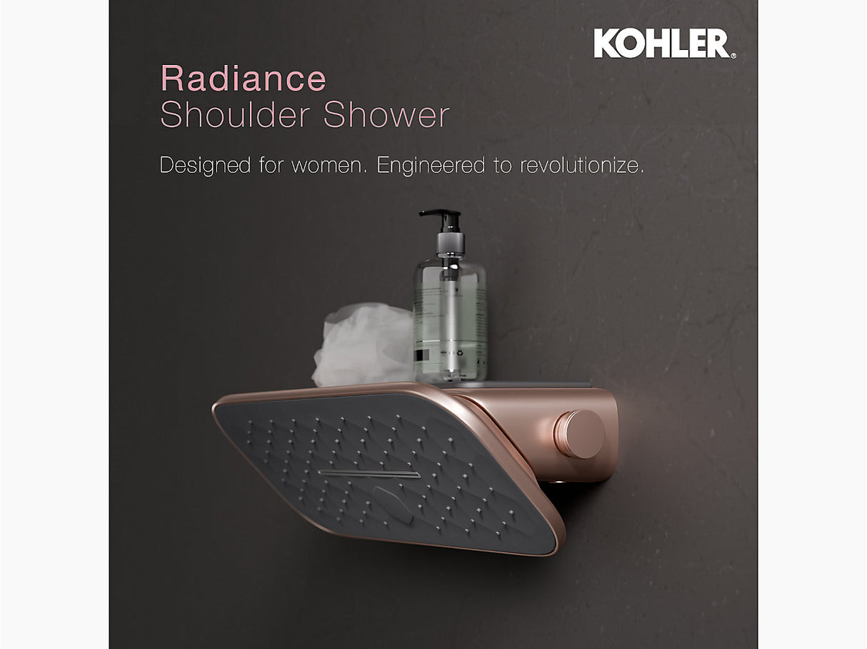 RADIANCE SHOULDER-HEIGHT TWO-FUNCTION SHOWERHEAD, 12.5 LPM - KOHLER PREMIUM -  ( ROSE GOLD - PREMIUM - 0x0 mm - 0inchx0inch )
