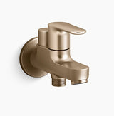 JULY-2 WAY BIB COCK W/FLANGE-KOHLER POPULAR-( BRUSHED BRONZE - POPULAR - 0x15 mm - 0.5inchX0.6inch )