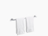 TOWEL BAR - KOHLER LUXURY - ( POLISHED CHROME - LUXURY - 0x450 mm - 0inchX18inch )
