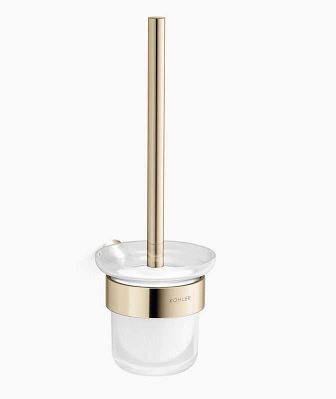 ACCENT-TOILET BRUSH HOLDER - KOHLER PREMIUM -  ( FRENCH GOLD - PREMIUM - 0x0 mm - 0inchx0inch )