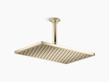 SINGLE FUNCTION SHOWER HEAD W/O ARM - KOHLER LUXURY -  ( FRENCH GOLD - LUXURY - 0x325 mm - 0inchX13inch )