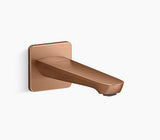 BATH SPOUT W/O DIVERTER  - KOHLER PREMIUM -  ( VIBRANT BRUSHED ROSE GOLD - PREMIUM - 0x0 mm - 0inchx0inch )