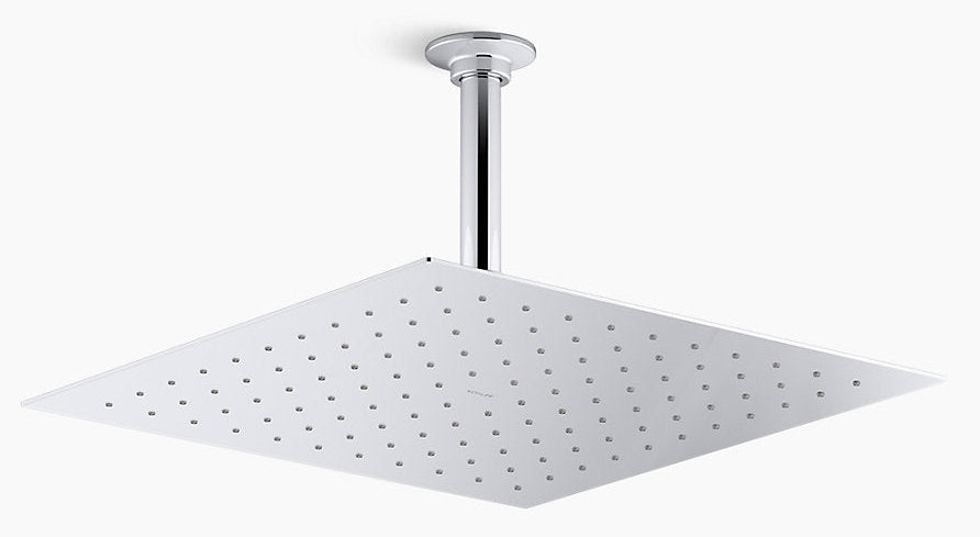 RAINSHOWER-ULTRA THIN SQ SHOWER HEAD - KOHLER LUXURY -  ( POLISHED CHROME - LUXURY - 0x330 mm - 0inchX13inch )